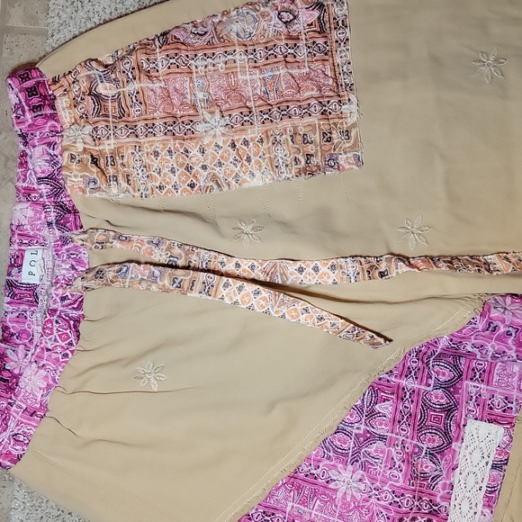 POL Vibrant Pink Patchwork Pants - Picture 4 of 7